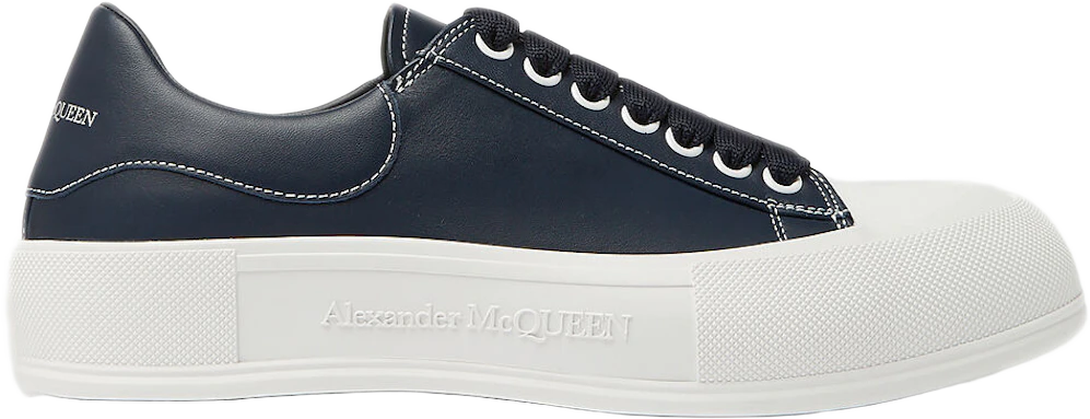 Alexander McQueen Leather Deck Plimsoll