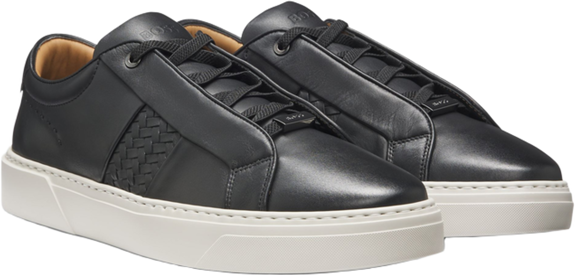Hugo Boss Gary Trainers With Woven Details