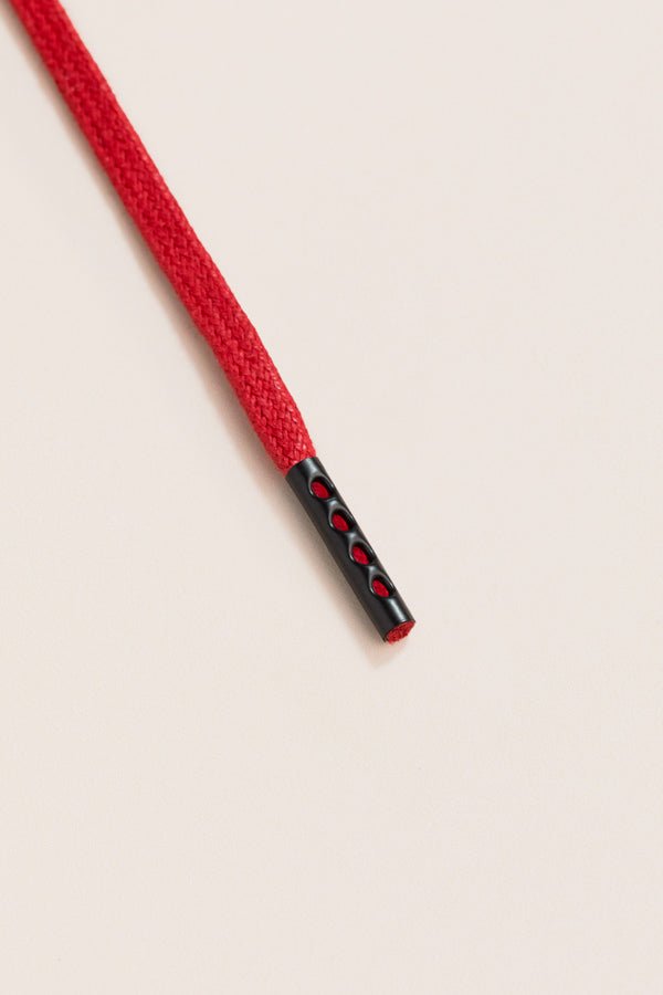 Cherry - Round Waxed Shoelaces | Senkels