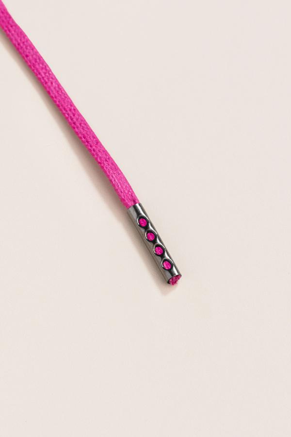 Hibiscus - 3mm Flat Waxed Shoelaces