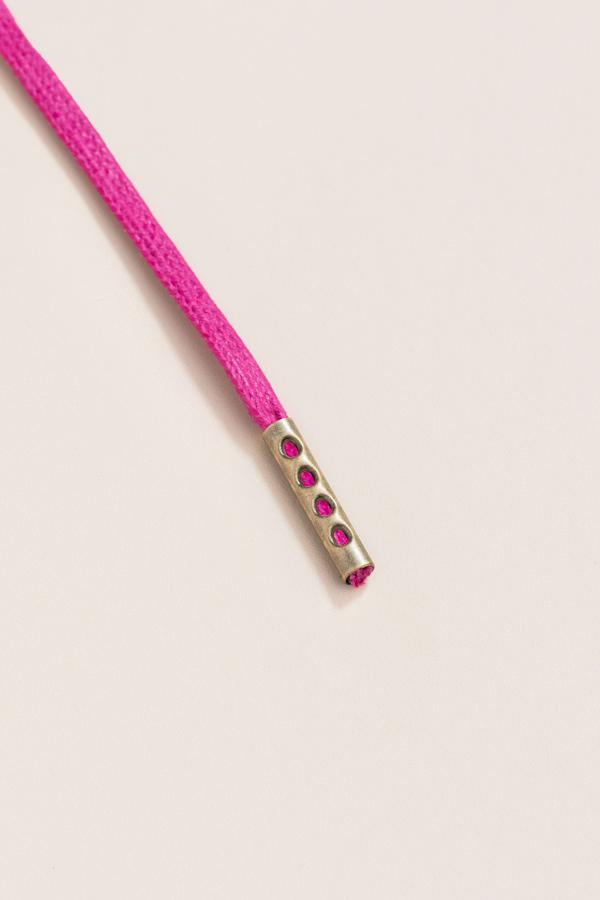 Hibiscus - 3mm Flat Waxed Shoelaces