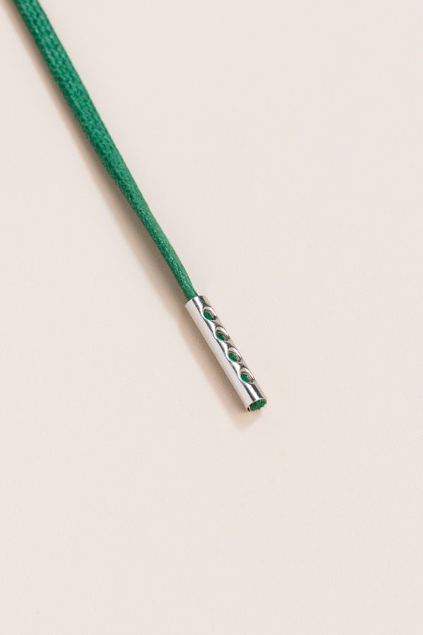 Hunter Green - Round Waxed Shoelaces | Senkels