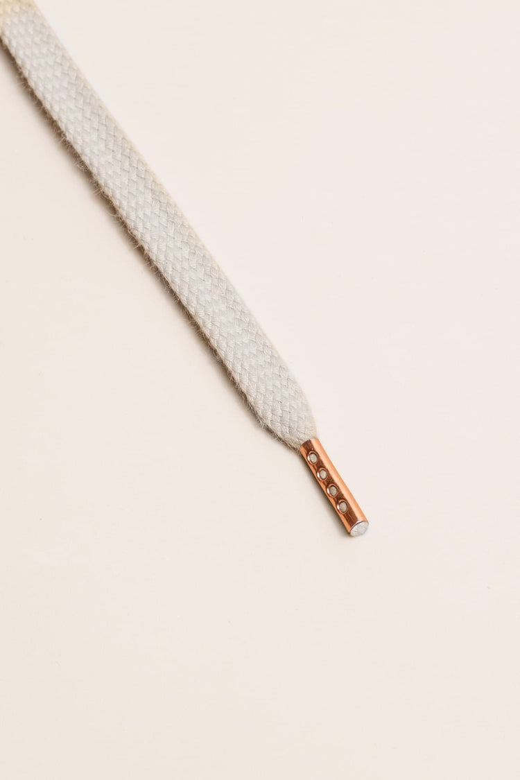 Nickel Grey Sneaker Laces