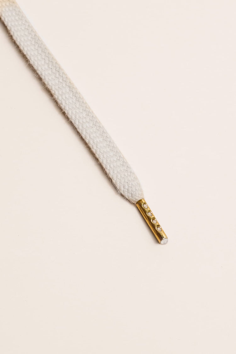 Nickel Grey Sneaker Laces