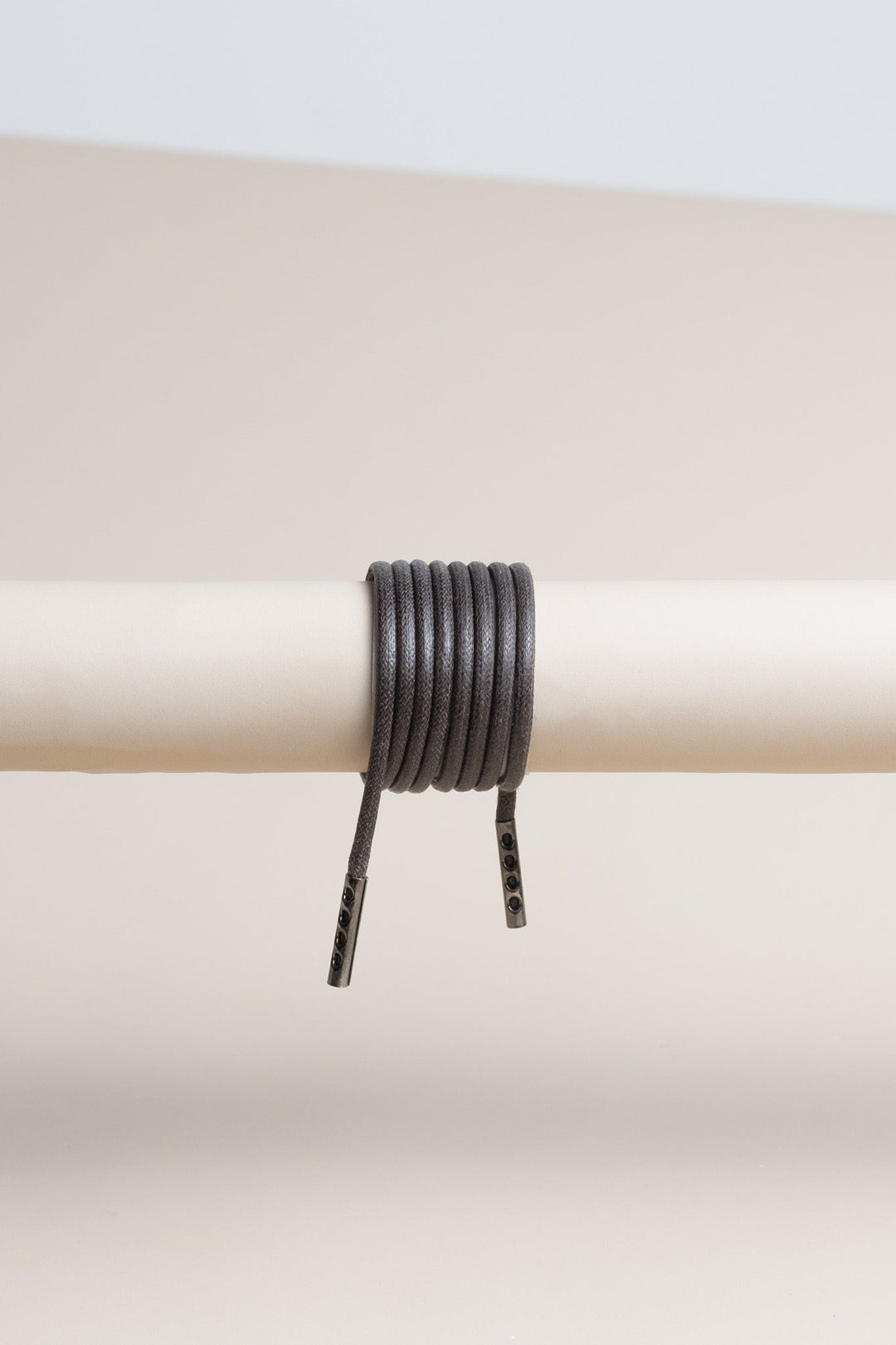 Night Grey - Round Waxed Shoelaces | Senkels