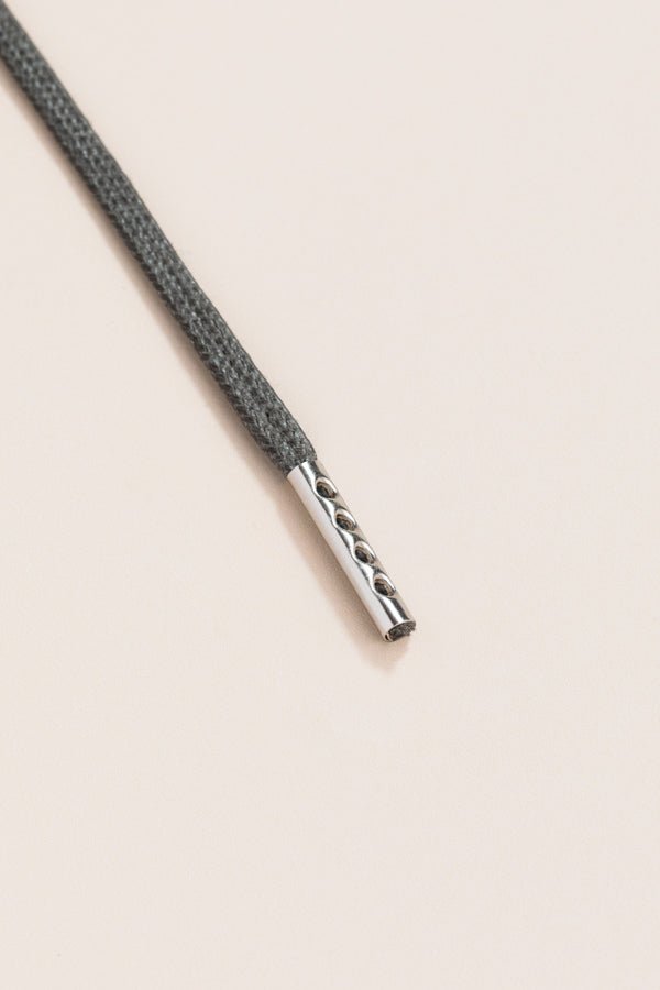 Night Grey - Round Waxed Shoelaces | Senkels