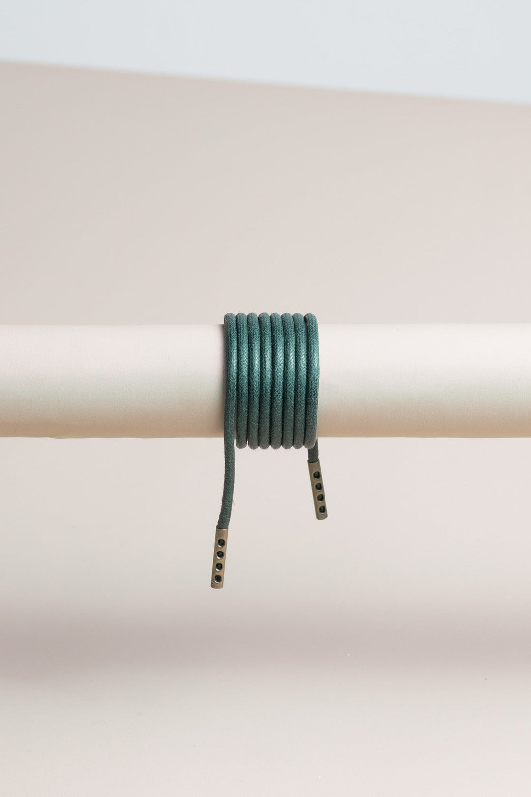 Pine Green - Round Waxed Shoelaces | Senkels