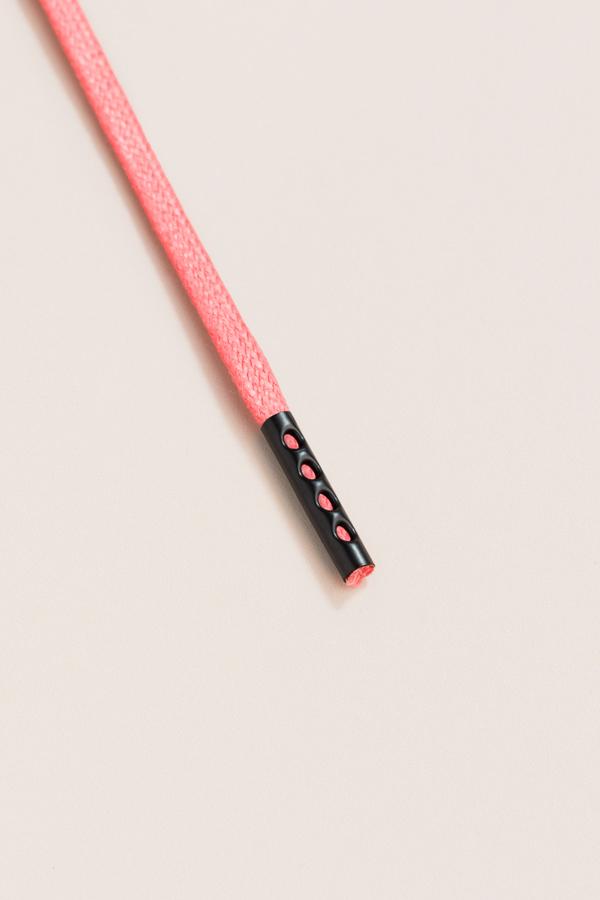 Salmon - 3mm Flat Waxed Shoelaces